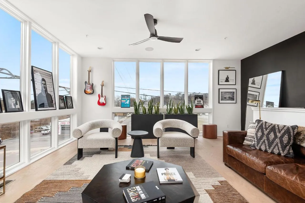 Villa Million Dollar Cowboy Lux 4Br Downtown By Barcle Nashville Ferienhaus